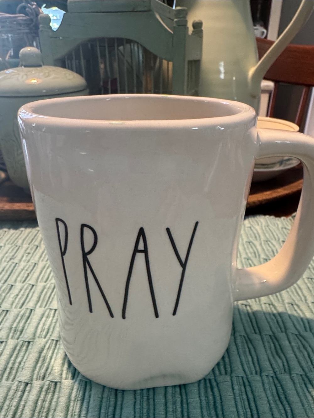 Rae Dunn Mug - “PRAY”